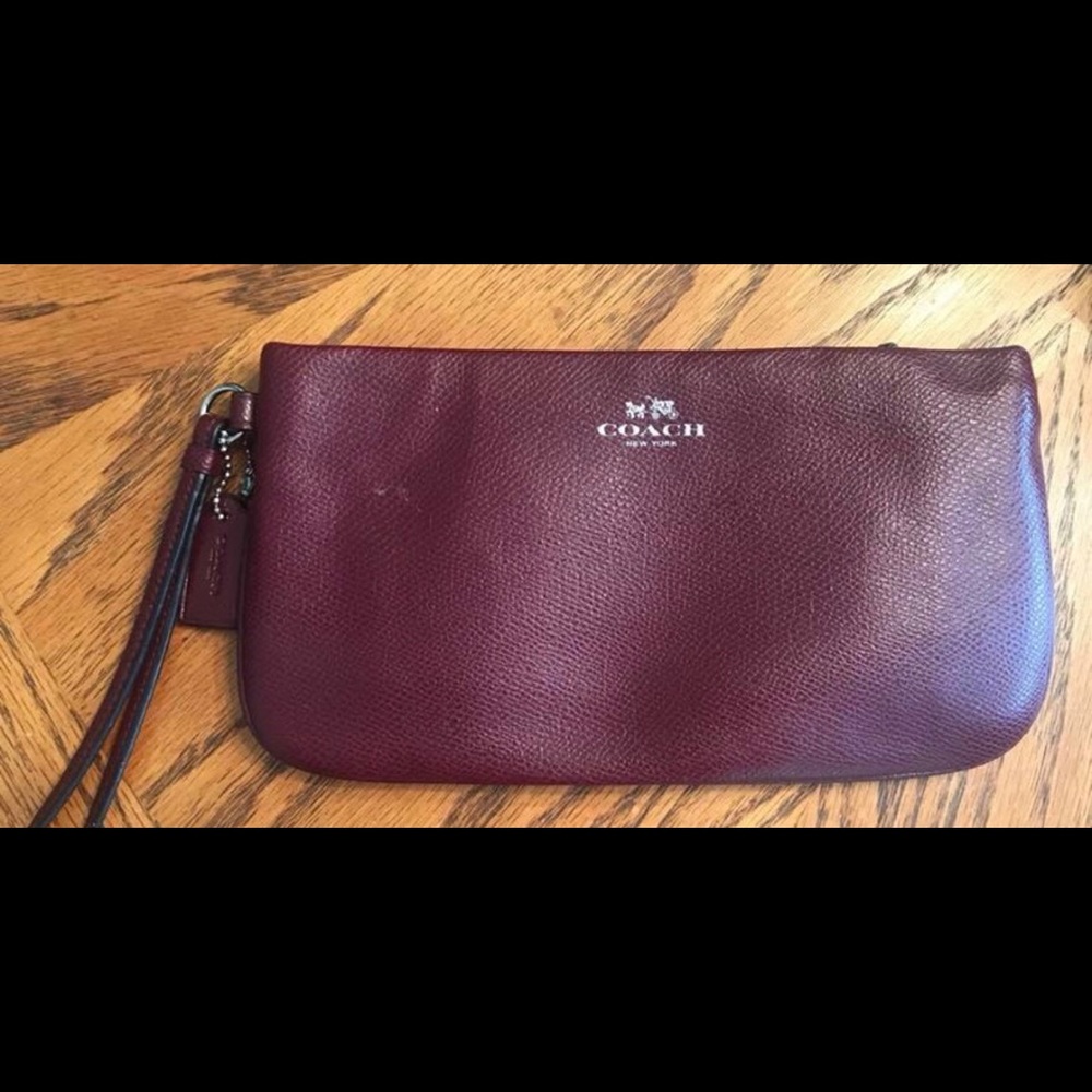 Coach Leather Wallet EUC